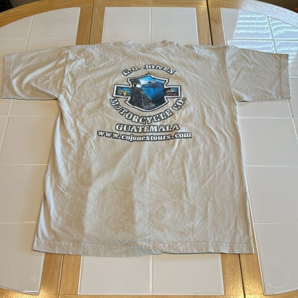 Lot of 2 Motorcycle Cotton Tee Shirts Dodgers and Guatemala Sz M - Picture 9 of 15